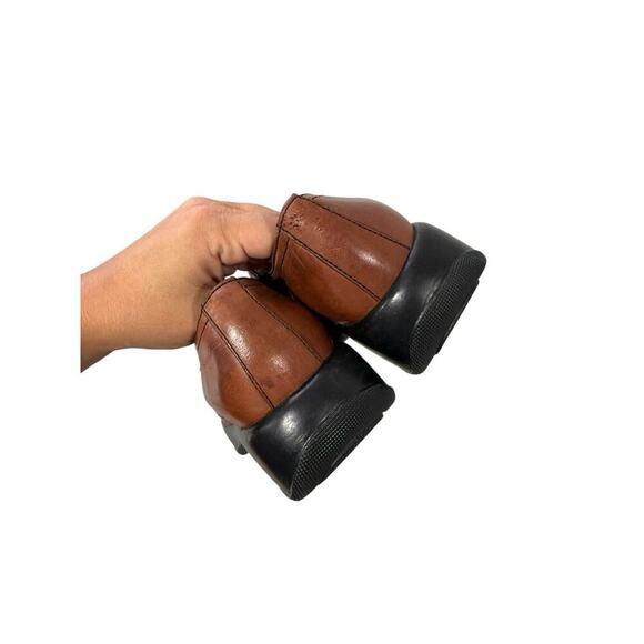 Dansko Clogs Women's 41 / 10.5/ 11 Brown Leather Comfort Made In Portugal Shoe - Picture 7 of 9